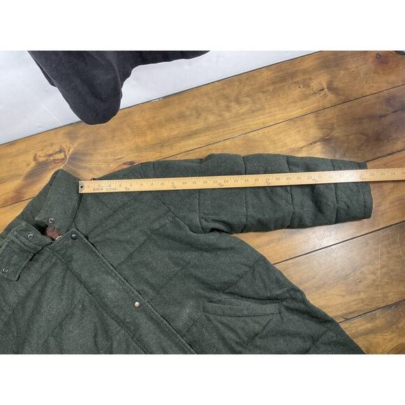 valstar bergdorf goodman COAT Packable Hooded Lambswool Jacket Sz XL - Picture 9 of 12